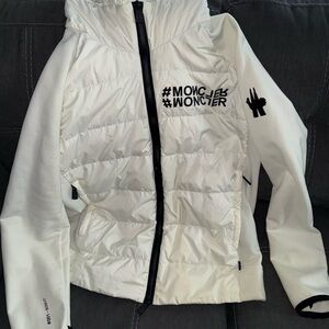 Authentic Moncler Grenoble White Jacket